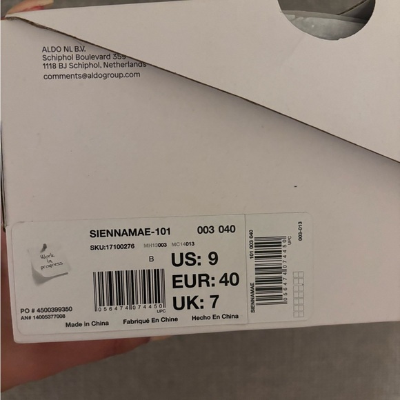 ALDO SiennaMae Raffia Heeled Sandals Natural Beige – Size 9 brand new - Picture 6 of 16